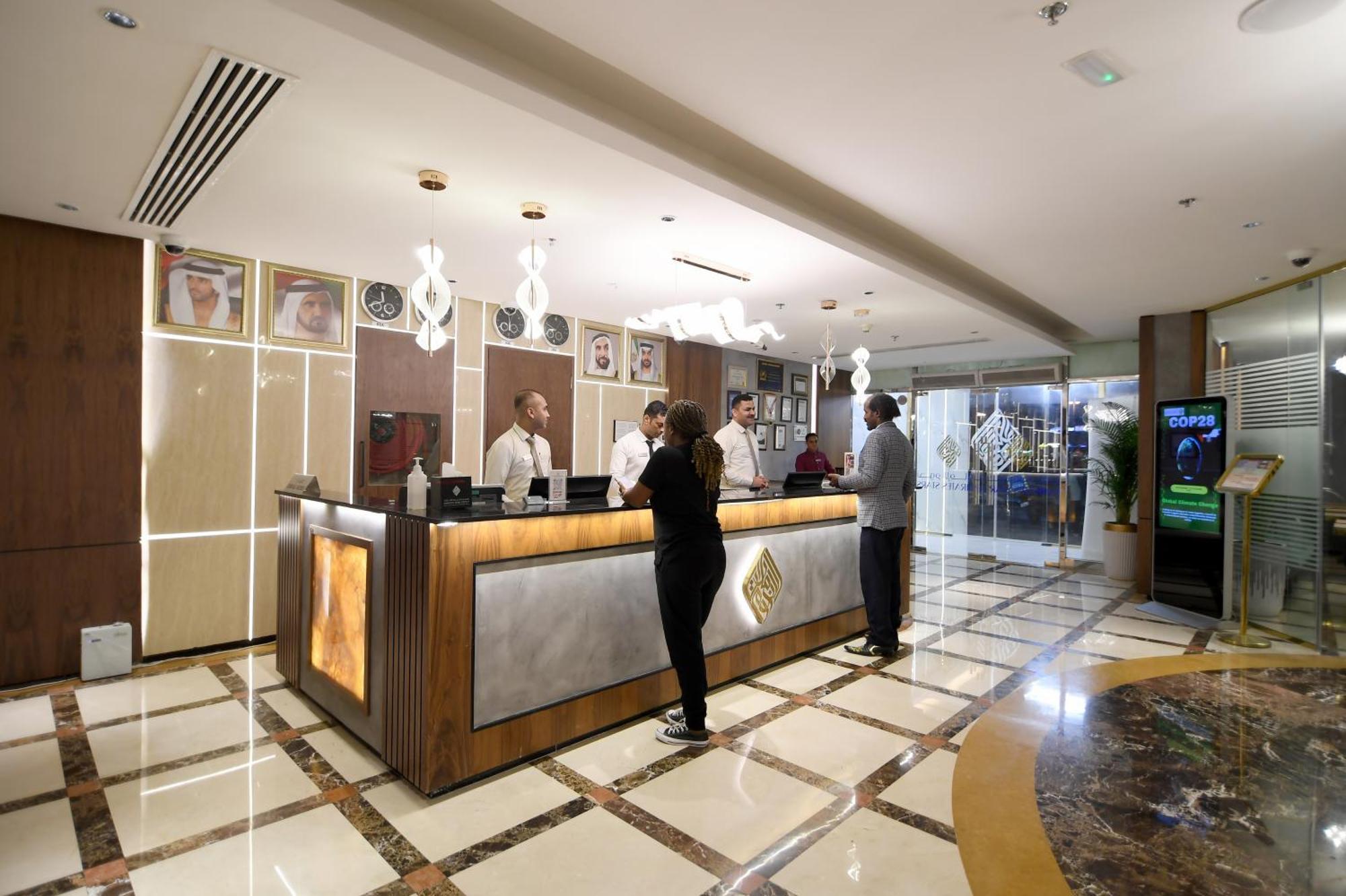 Emirates Stars Hotel Apartments Dubaj Kültér fotó